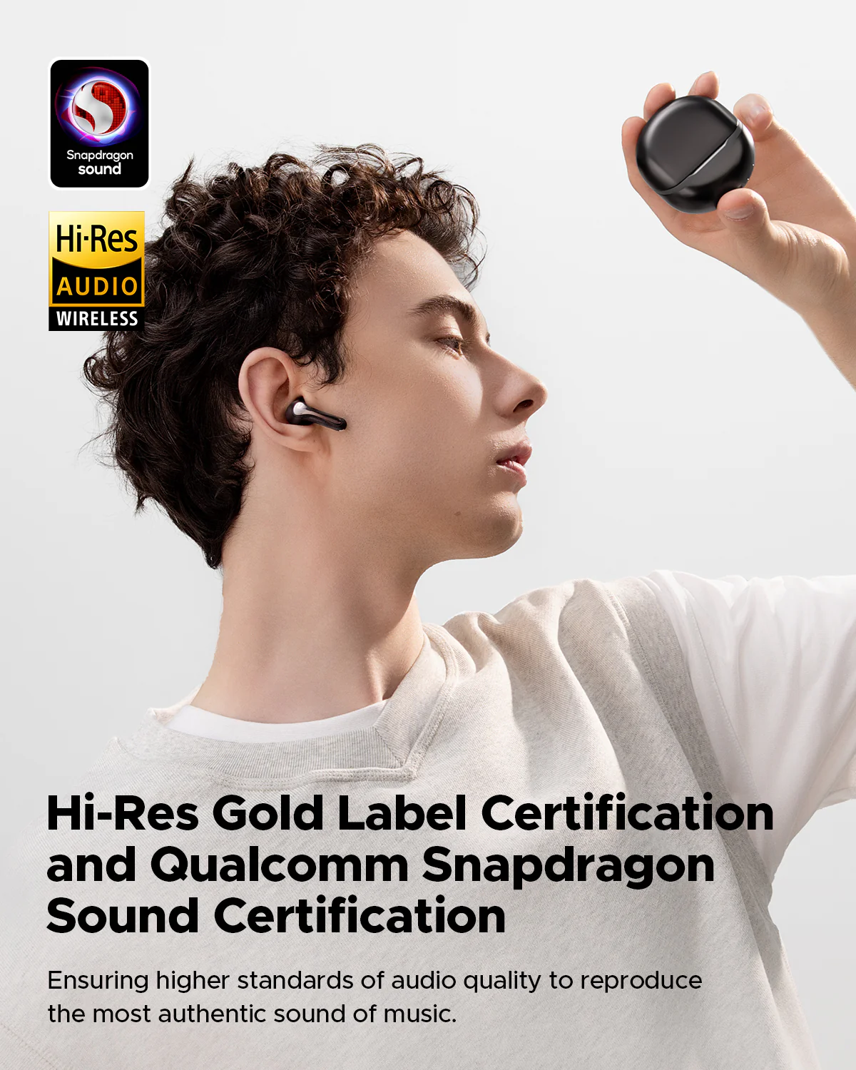 Air5 Semi-In-Ear aptX Adaptive Lossless Wireless Earbuds - Image 3