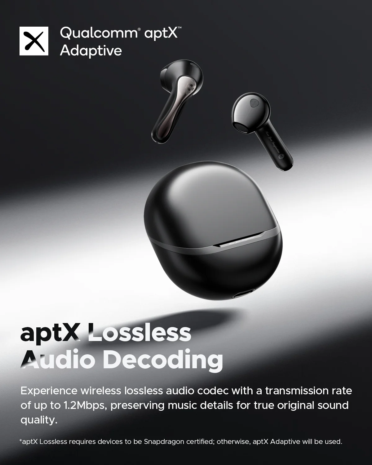 Air5 Semi-In-Ear aptX Adaptive Lossless Wireless Earbuds - Image 5