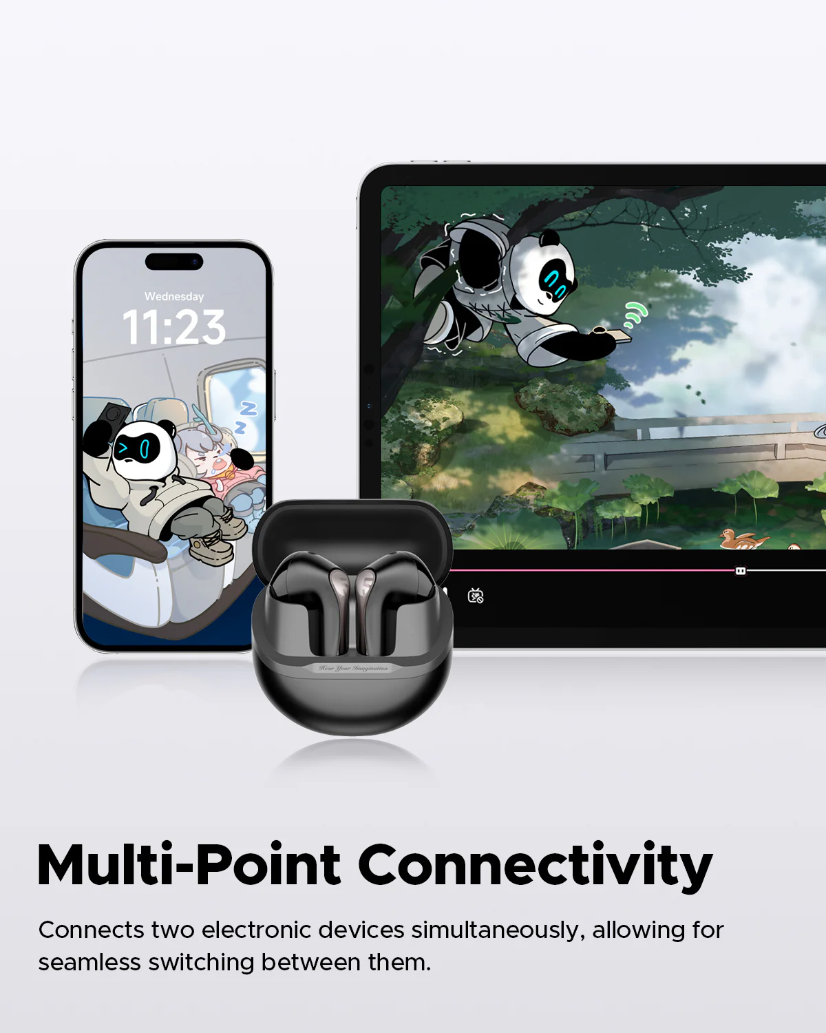 Air5 Semi-In-Ear aptX Adaptive Lossless Wireless Earbuds - Image 9
