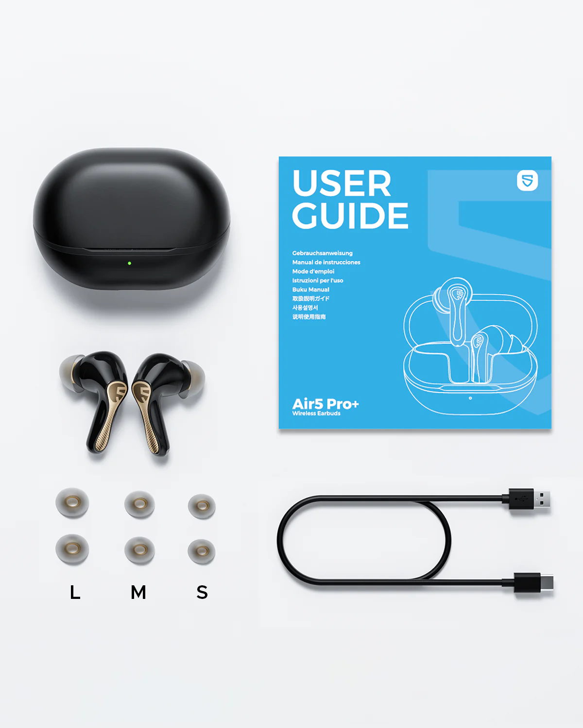 Air5 Pro+ TWS Earbuds — xMEMS + 10mm Drivers, Hi-Res Audio, LDAC & aptX Lossless - Image 10