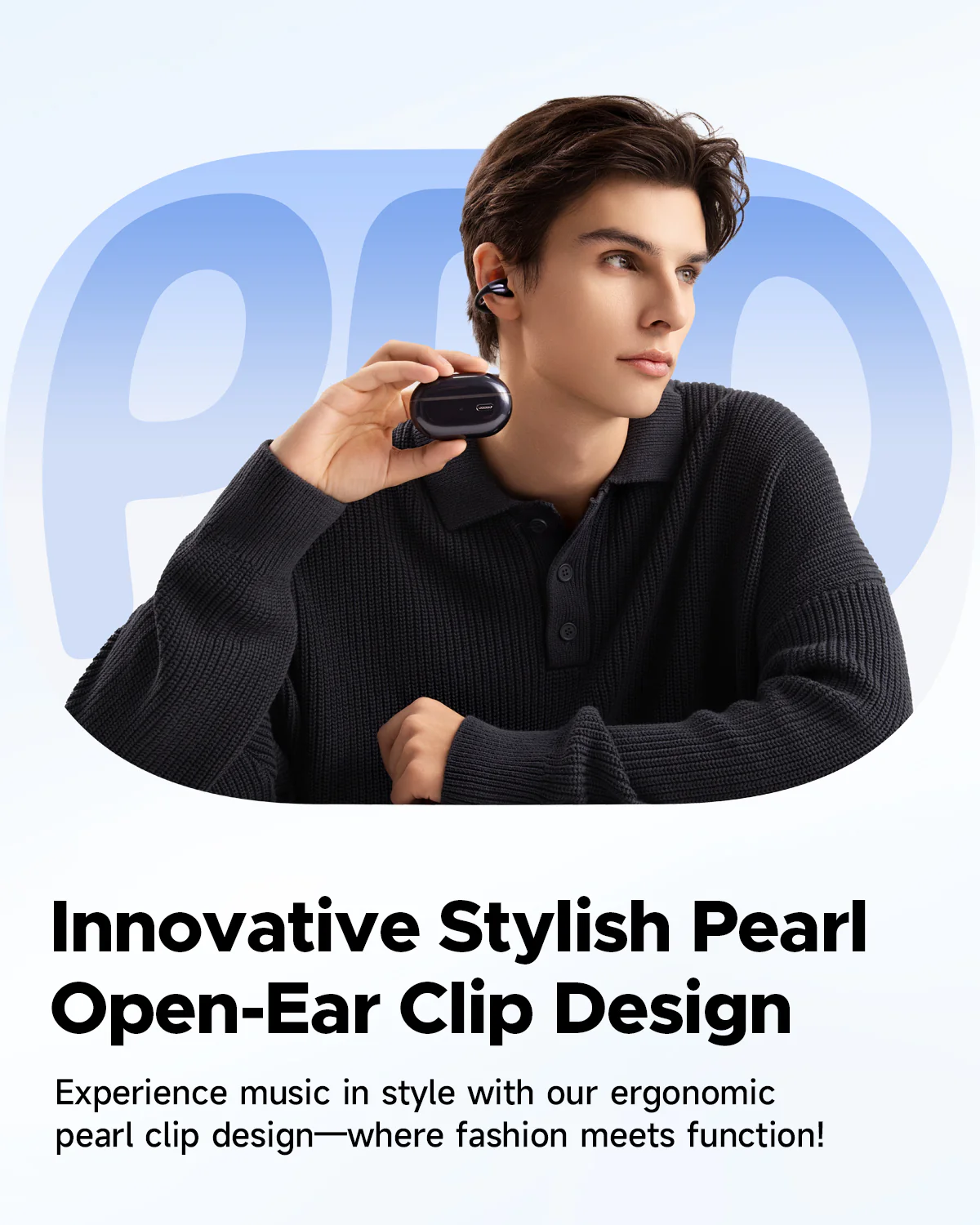 PearlClip Pro Open-ear Clip-on Earbuds - Image 4