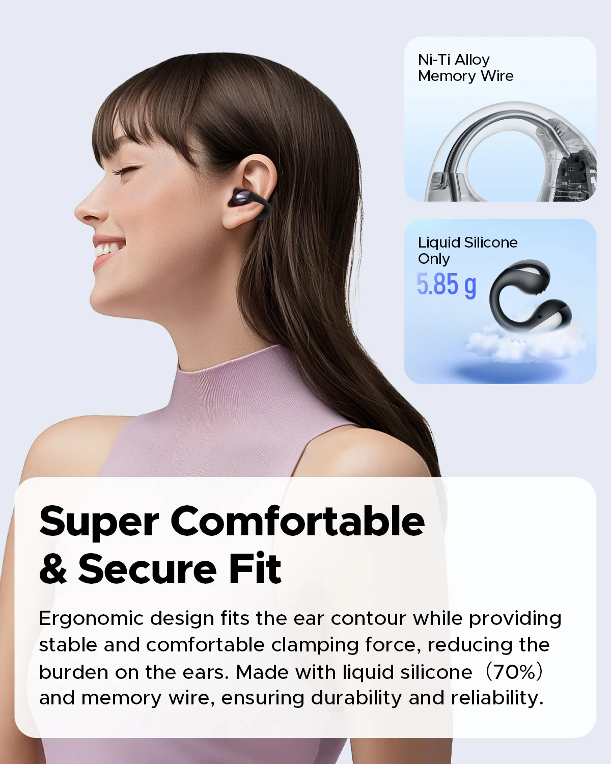 PearlClip Pro Open-ear Clip-on Earbuds - Image 7