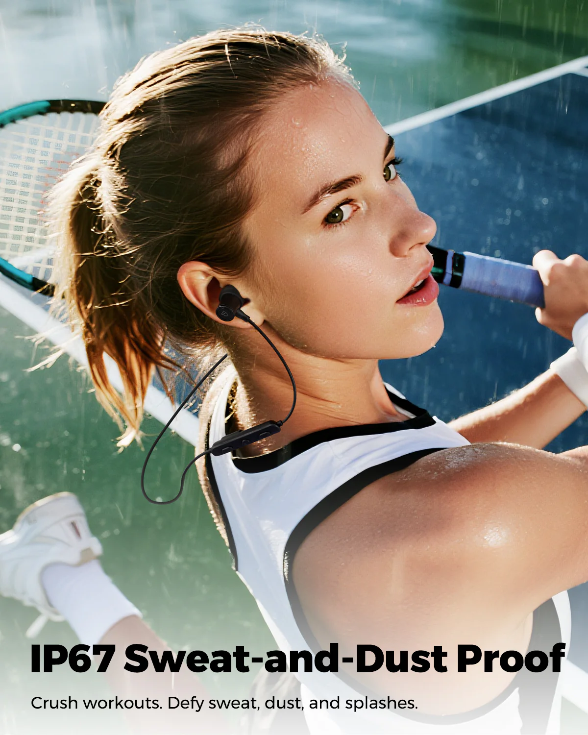 Q40 HD Neckband Sports Bluetooth Headphones - Image 9