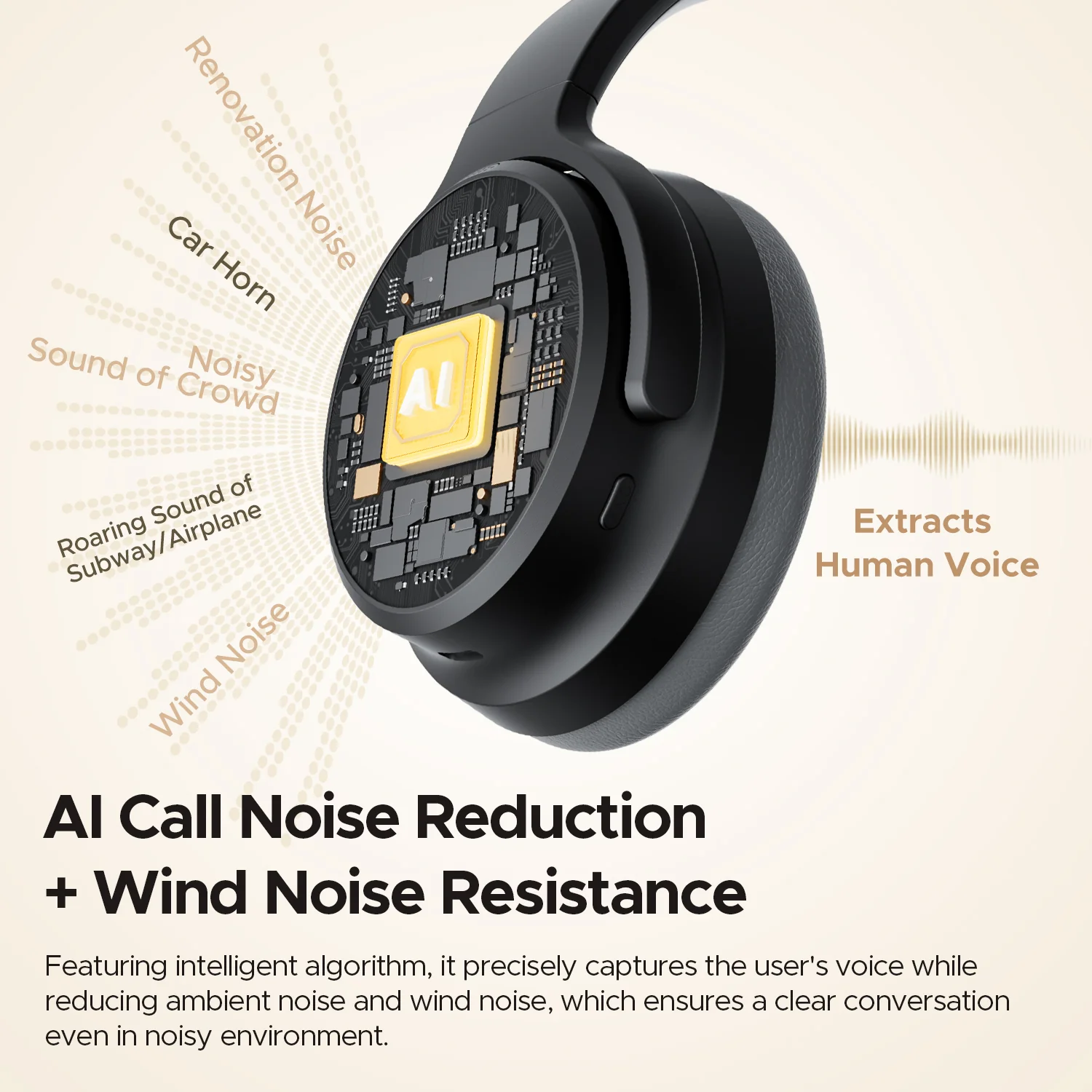 Space Pro Hi-Res Audio with LDAC and -47dB Hybrid ANC - Image 5
